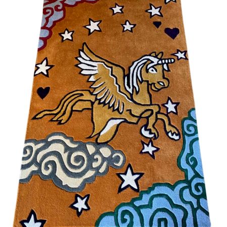 Starry Sky Fantasy Wool Rug